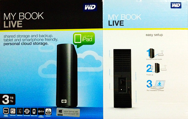 Western Digital's My Book Live 3TB