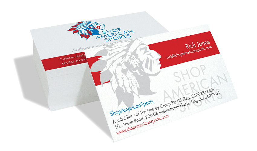 Logo design for Shop American Sports